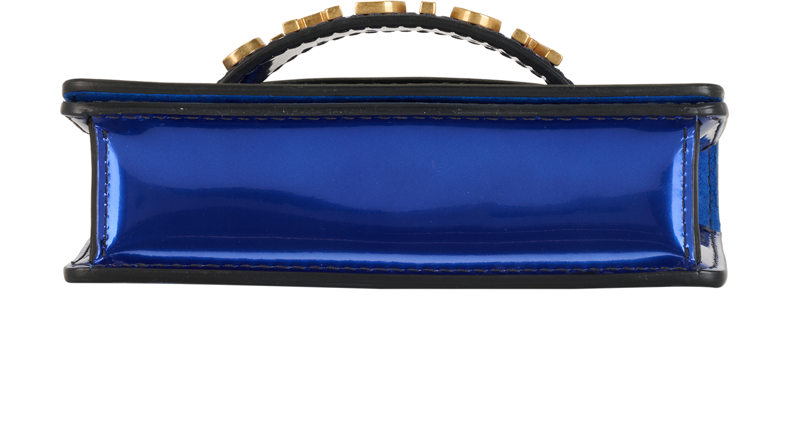 Mini J'Adior, &pound;850, Handbags, Blue, Patent Leather, Top view